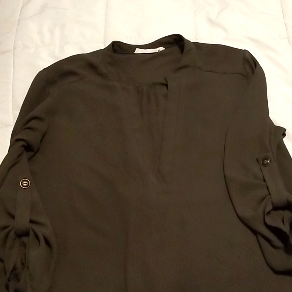 Lush tunic with 3/4 sleeves